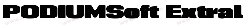 PODIUMSoft ExtraLigh字体转换 PODIUMSoft ExtraLigh字体转换